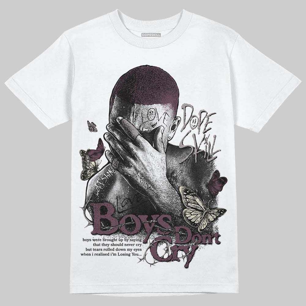 A Ma Maniére x Air Jordan 5 “Violet Ore” DopeSkill T-Shirt Boys Don't Cry Graphic Streetwear - White