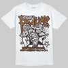 Jordan 1 High OG Love Letter DopeSkill T-Shirt Distorted Realms Graphic Streetwear - White