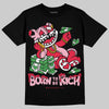 Dunk Low Valentine's Day (2026) DopeSkill T-Shirt Born To Be Rich Graphic Streetwear - Black