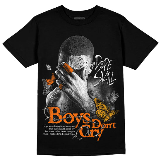 Jordan 3 Retro 'Fear Pack' DopeSkill T-Shirt Boys Don't Cry Graphic Streetwear - Black