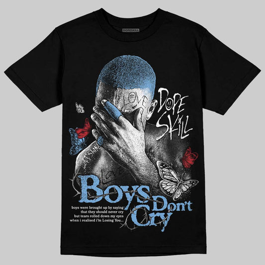 Jordan 12 Retro 'Melo' DopeSkill T-Shirt Boys Don't Cry Graphic Streetwear - Black
