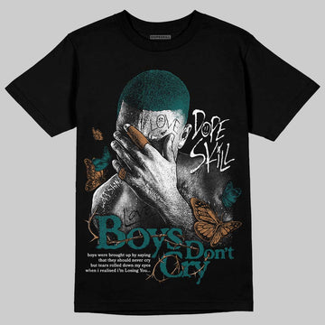 Adidas Samba OG Leopard Pack Collegiate Green DopeSkill T-Shirt Boys Don't Cry Graphic Streetwear - Black