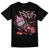 Jordan 1 Retro High OG “Team Red” DopeSkill T-Shirt Break Through Graphic Streetwear - Black