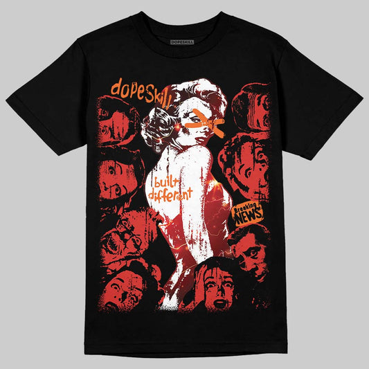 Air Foamposite One Stranger Things DopeSkill T-Shirt Built Different Graphic Streetwear - black