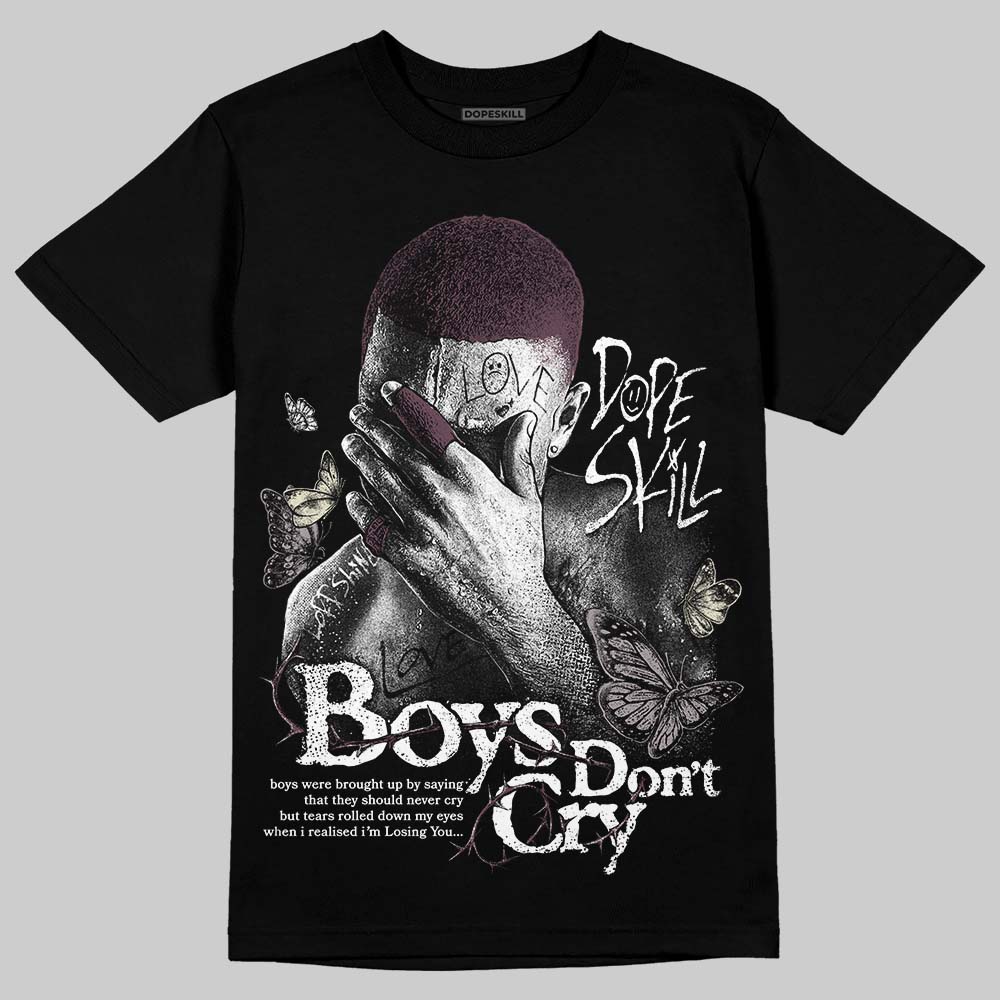 A Ma Maniére x Air Jordan 5 “Violet Ore” DopeSkill T-Shirt Boys Don't Cry Graphic Streetwear - Black