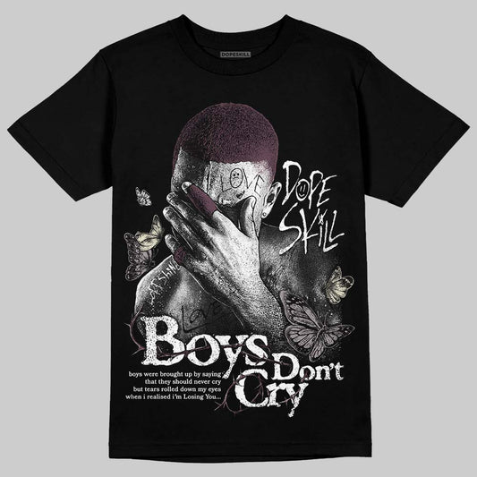 A Ma Maniére x Air Jordan 5 “Violet Ore” DopeSkill T-Shirt Boys Don't Cry Graphic Streetwear - Black