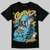 Jordan 11 Retro Gamma Blue (2025) DopeSkill T-Shirt Grind Pray Graphic Streetwear - Black