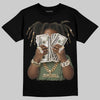 Jordan 4 Retro OG SP Undefeated (2025) DopeSkill T-Shirt Rich Youth Graphic Streetwear - Black