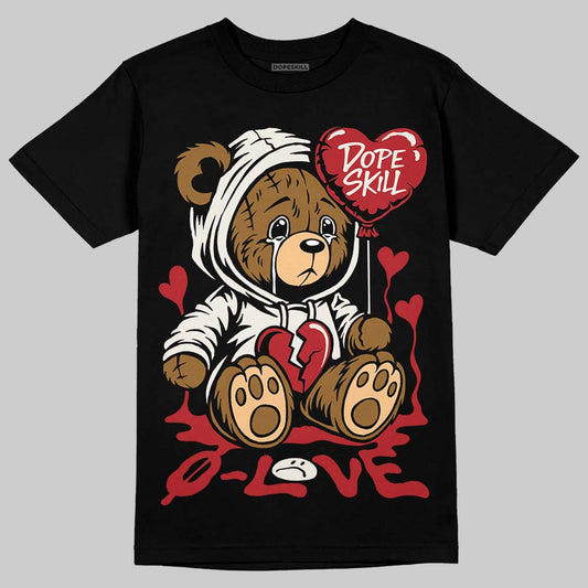Nigel Sylvester x Jordan 1 Low OG “Nitro” DopeSkill T-Shirt Broken Bear Graphic Streetwear - Black