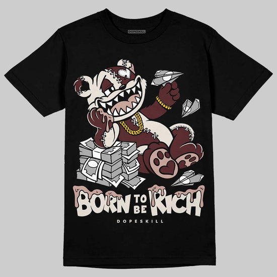 Jordan 11 “China” DopeSkill T-Shirt Born To Be Rich Graphic Streetwear - Black