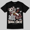 Jordan 11 “China” DopeSkill T-Shirt Born To Be Rich Graphic Streetwear - Black
