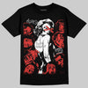 Jordan 4 Retro Toro Bravo DopeSkill T-Shirt Built Different Graphic Streetwear - Black