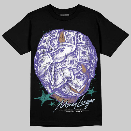 Jordan 5 OG “Grape” DopeSkill T-Shirt Money Longer Graphic Streetwear - black