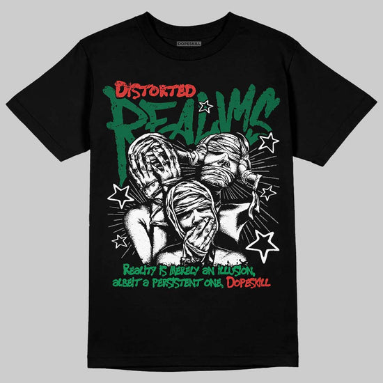 Teyana Taylor x Jordan 3 “Concrete Rose” DopeSkill T-Shirt Distorted Realms Graphic Streetwear - Black