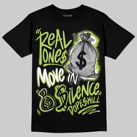 Air Foamposite Pro "Voltage" DopeSkill T-Shirt Real Ones Move In Silence Graphic Streetwear - Black
