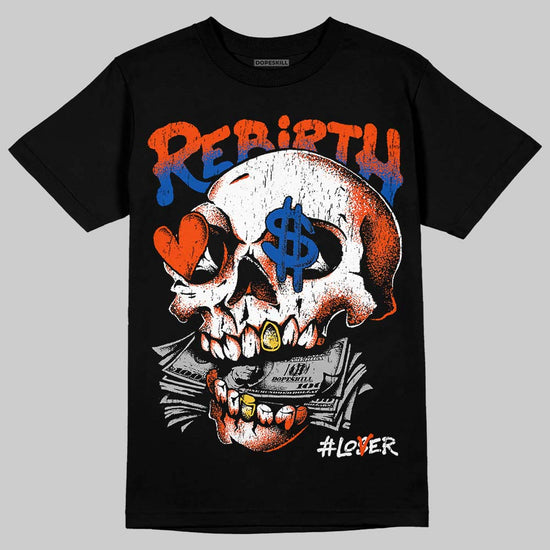 Jordan 3 Knicks DopeSkill T-Shirt Rebirth Graphic Streetwear - Black