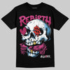 Jordan 4 Sweet Beet DopeSkill T-Shirt Rebirth Graphic Streetwear - Black