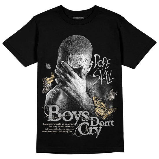 Jordan 3 “Off Noir” DopeSkill T-Shirt Boys Don't Cry Graphic Streetwear - Black