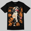 Jordan 3 “Orange Citrus” DopeSkill T-Shirt Built Different Graphic Streetwear - Black