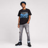 Black University Blue 5s DopeSkill T-Shirt Dope Dreams Graphic