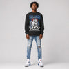 “True Blue” 3s DopeSkill Long Sleeve T-Shirt Real Lover Graphic