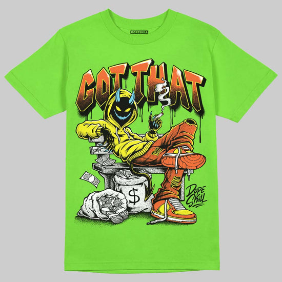 Neon Green Sneakers DopeSkill T-Shirt Got That Graphic Streetwear - Lime