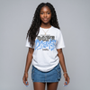 Black University Blue 5s DopeSkill T-Shirt Dope Dreams Graphic