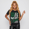 Pine Green 1s DopeSkill T-Shirt Real Ones Move In Silence Graphic
