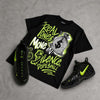 Foamposite One "Voltage" DopeSkill T-Shirt Real Ones Move In Silence Graphic