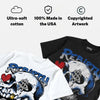“True Blue” 3s DopeSkill T-Shirt Rebirth Graphic