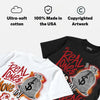 Sunset 5s DopeSkill T-Shirt Real Ones Move In Silence Graphic
