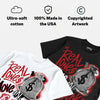 Foamposite One "Gym Red" DopeSkill T-Shirt Real Ones Move In Silence Graphic