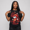 “Infrared 23” 4s DopeSkill T-Shirt Smile Through The Pain Graphic