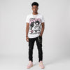 Iced Carmine 4s DopeSkill Oversize Print T-Shirt Real Ones Choose Loyalty Graphic