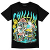 New Balance 9060 “Cyan Burst” DopeSkill T-Shirt Chillin Graphic Streetwear - Black