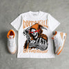 'Orange Citrus' 3s DopeSkill T-Shirt Go Fund Yourself Graphic