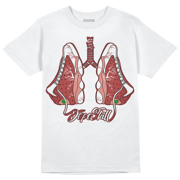 Jordan 13 “Dune Red” DopeSkill T-Shirt Breathe Graphic Streetwear - White 