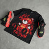 “Infrared 23” 4s DopeSkill T-Shirt Smile Through The Pain Graphic