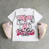 Iced Carmine 4s DopeSkill T-Shirt Stay Solid Graphic