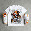 'Orange Citrus' 3s DopeSkill T-Shirt Go Fund Yourself Graphic