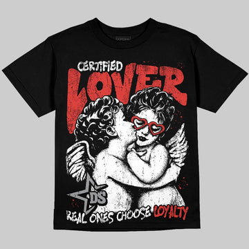 Jordan 4 Retro Toro Bravo DopeSkill Oversize Print T-Shirt Real Ones Choose Loyalty Graphic Streetwear - Black