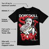 Black Cement 3s DopeSkill T-Shirt Stay It Busy Graphic