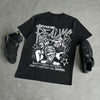“Cap And Gown” 6s DopeSkill T-Shirt Distorted Realms Graphic
