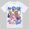 Jordan 3 “Lola Bunny” DopeSkill T-Shirt No Risk No Story Graphic Streetwear - White