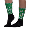 Lucky Green 5s DopeSkill Sublimated Socks Slime Graphic