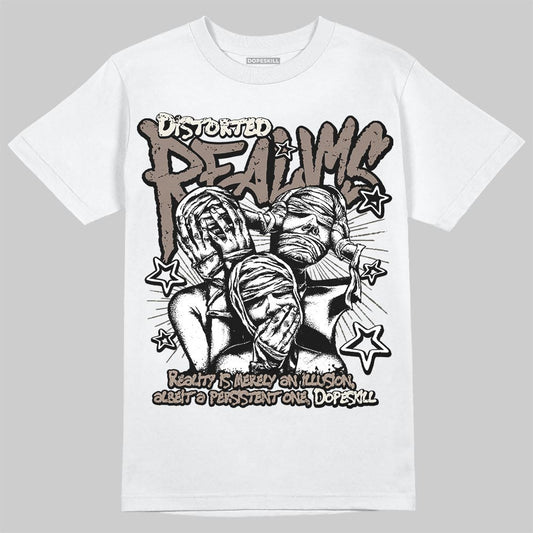 New Balance 204L Mushroom DopeSkill T-Shirt Distorted Realms Graphic Streetwear - White