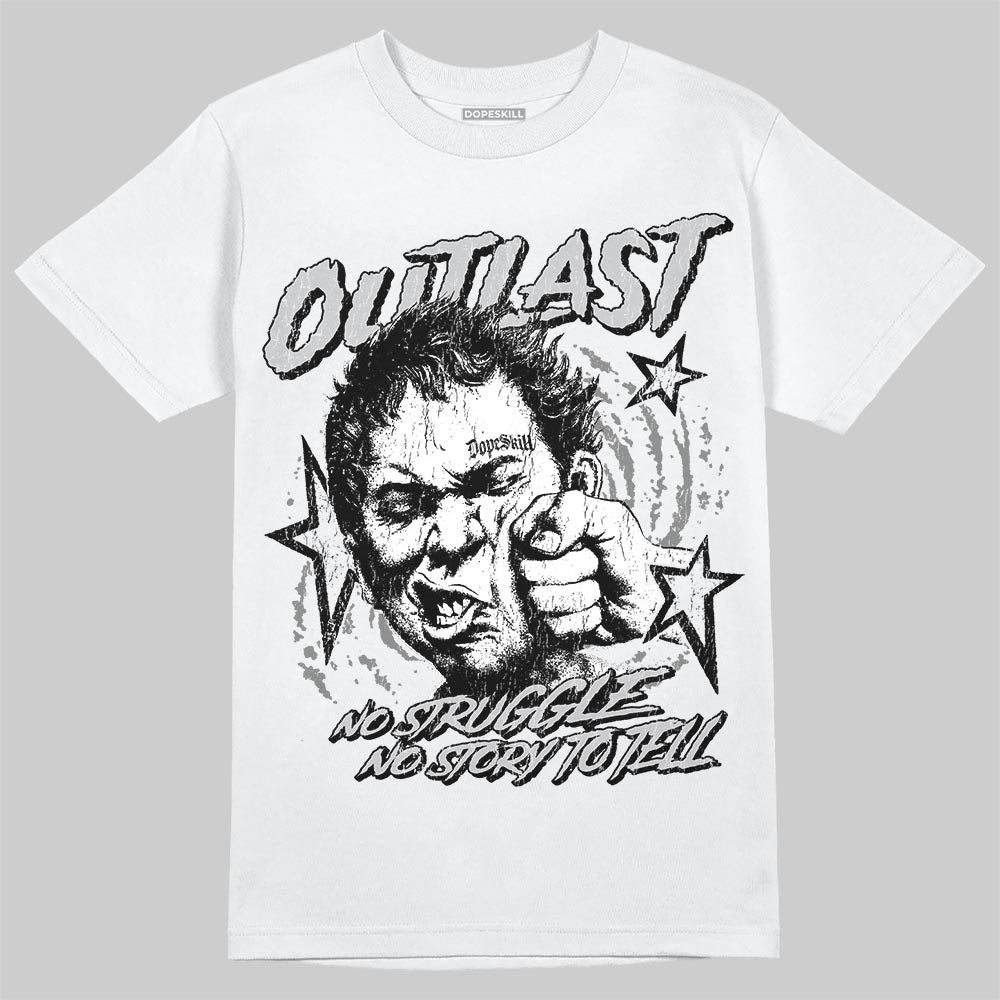 Grey Sneakers DopeSkill T-Shirt Outlast Graphic Streetwear - White