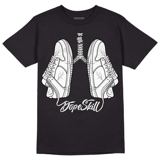 Dunk Low ‘Pure Platinum’ DopeSkill T-Shirt Breathe Graphic Streetwear - Black
