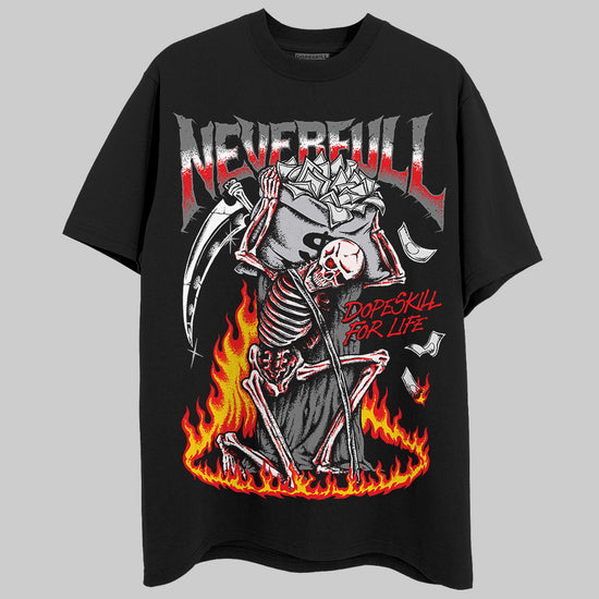 Grey Sneakers DopeSkill T-Shirt NeverFull Graphic Streetwear - black