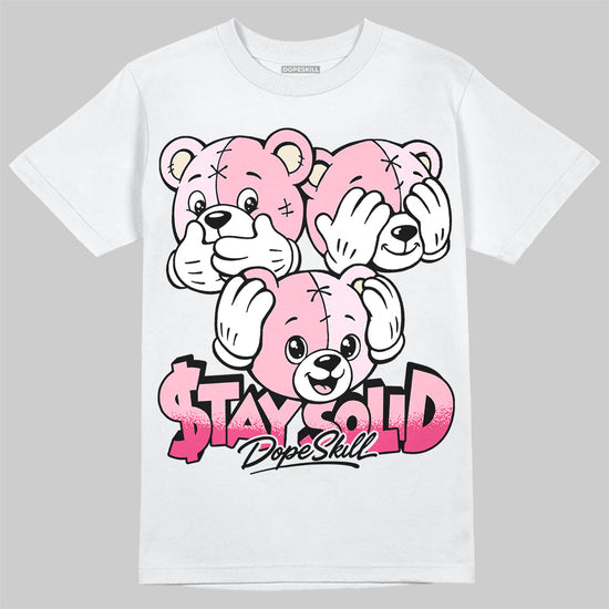 Jordan 4 Iced Carmine DopeSkill T-Shirt Stay Solid Graphic Streetwear - White